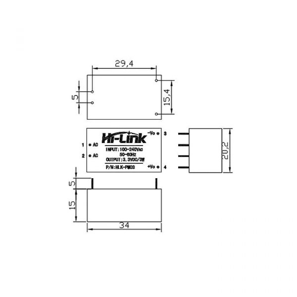 HLK PM12 Power Module 4