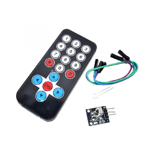 Infrared IR Wireless Remote Control Module Kit for Arduino 2