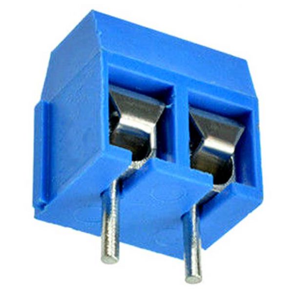 KF301 2 Pin 5.08mm Pitch Plug in Screw Terminal Block Connector 2