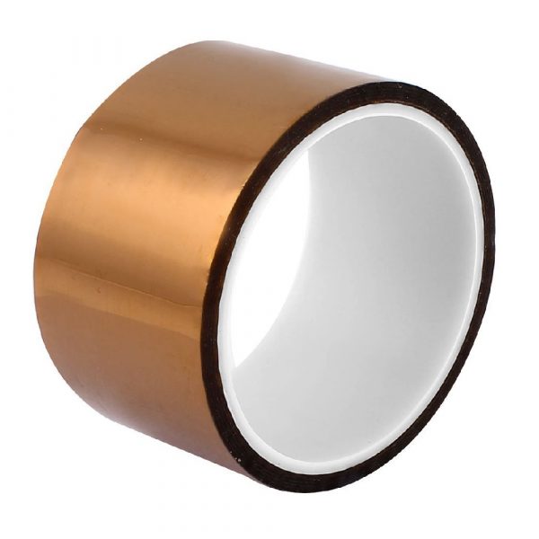 Kapton 50mm x 33m High Temperature Resistant Tape for 3D Printers 3