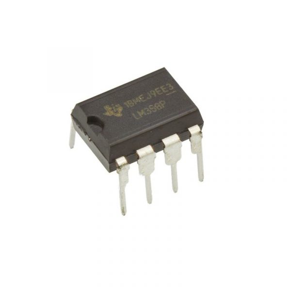LM358P PDIP 8 High Gain Operational Amplifier Pack of 5 ICs 7