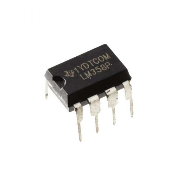 LM358P PDIP 8 High Gain Operational Amplifier Pack of 5 ICs 9