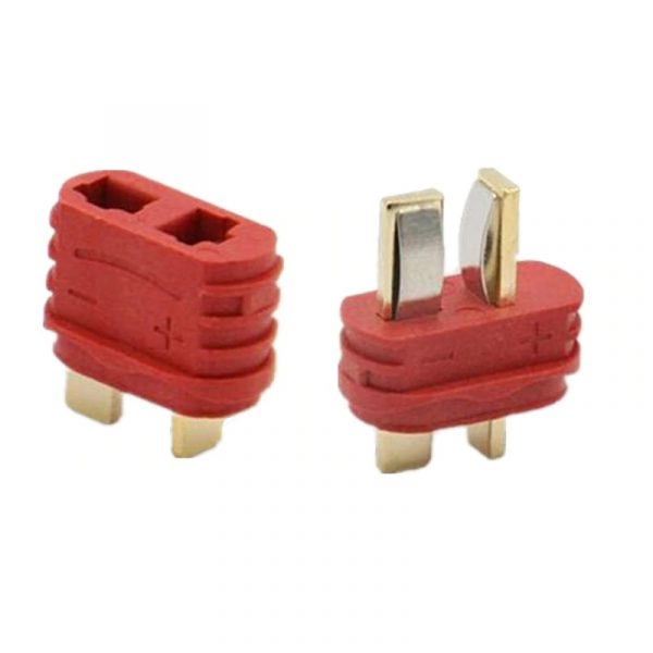 Nylon T Connectors Male Female Pair 2 Pcs 2