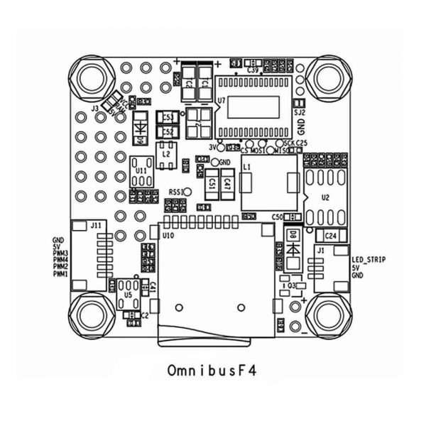 OMNIBUS F4 Pro V3 Flight Controller 3