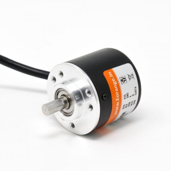 Orange Rotary Incremental Optical Encoders ROBU.IN 1