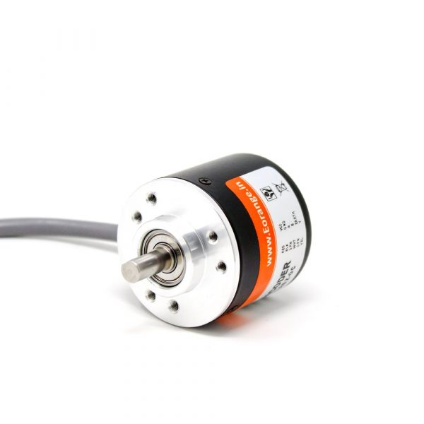 Orange Rotary Incremental Optical Encoders ROBU.IN 5