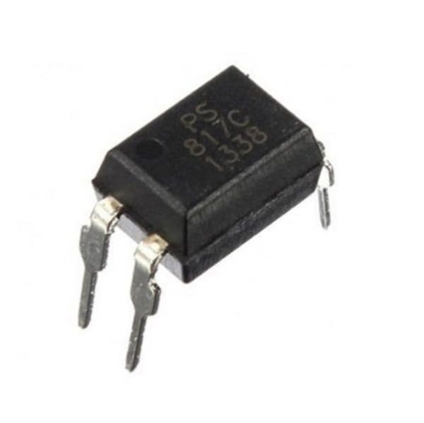 PC817 DIP 4 Transistor Output Optocoupler Pack of 5 ICs 6