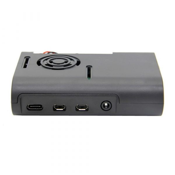 Raspberry Pi 4 Black Compact ABS Case 1