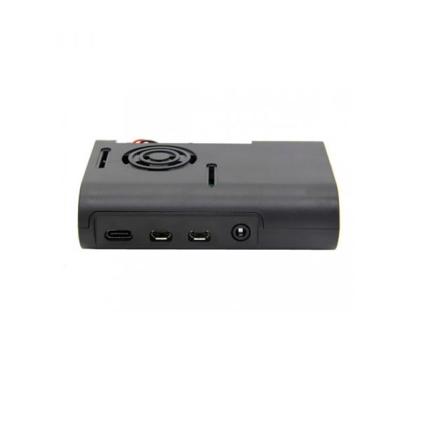 Raspberry Pi 4 Black Compact ABS Case 4