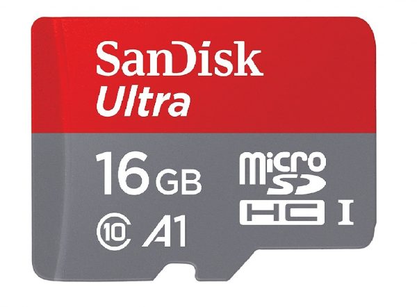 Sandisk Micro SDSDHC 16GB Class 10 Memory Card Upto 98MBs Speed 4