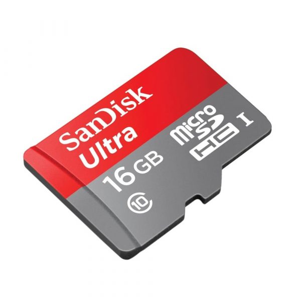 Sandisk Micro SDSDHC 16GB Class 10 Memory Card Upto 98MBs Speed 5