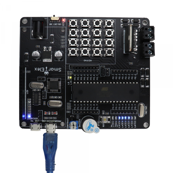 SmartElex AT89S52 Development Board 1