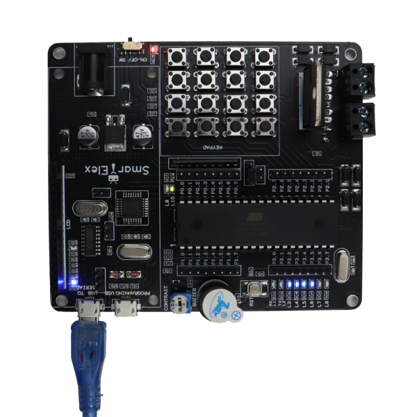 SmartElex AT89S52 Development Board 2