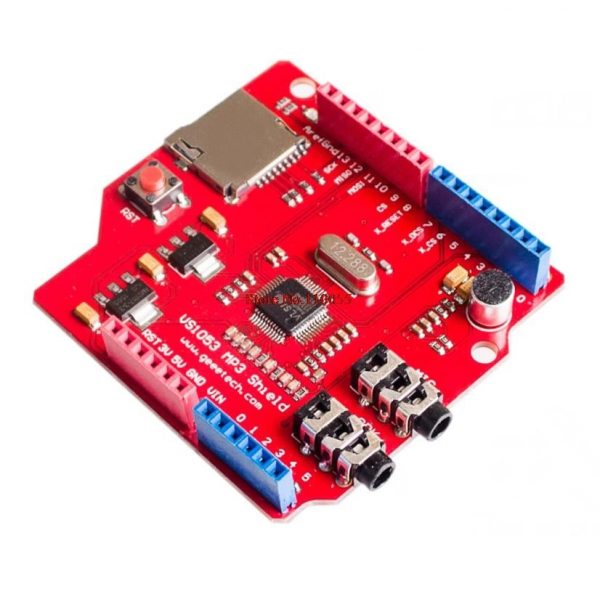 VS1053 MP3 Recording Module Development Board with Onboard Recording Function 3