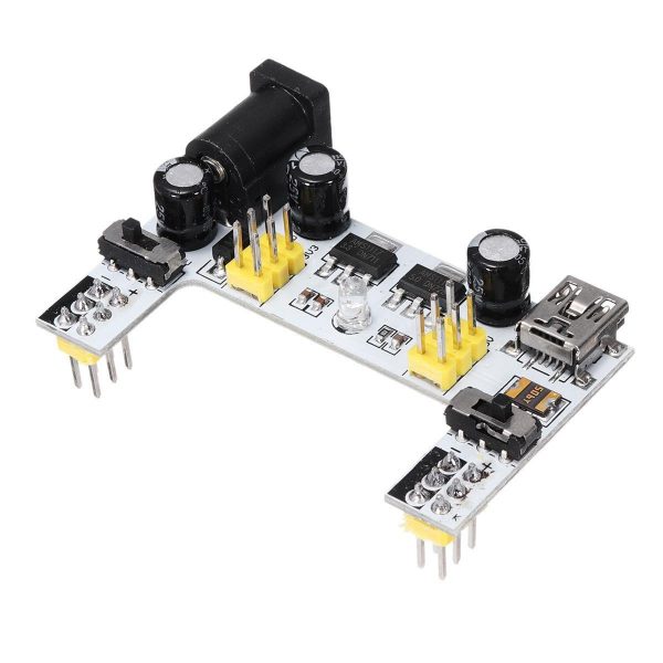 XD 42 5V3.3V Dual Channel Solderless Breadboard Power Supply Module 7