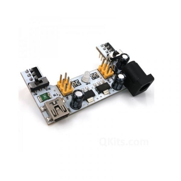 XD 42 5V3.3V Dual Channel Solderless Breadboard Power Supply Module 9