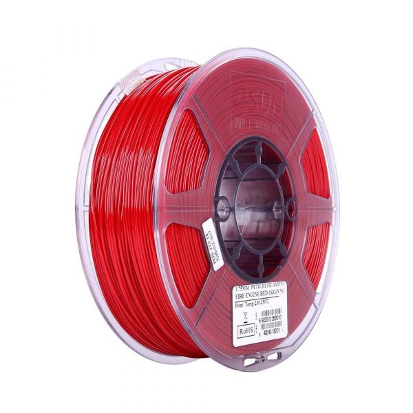 eSun PETG 1.75mm 3D Printing Filament 1kg Solid Red 1