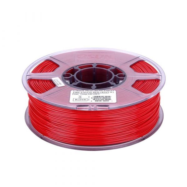 eSun PETG 1.75mm 3D Printing Filament 1kg Solid Red 4