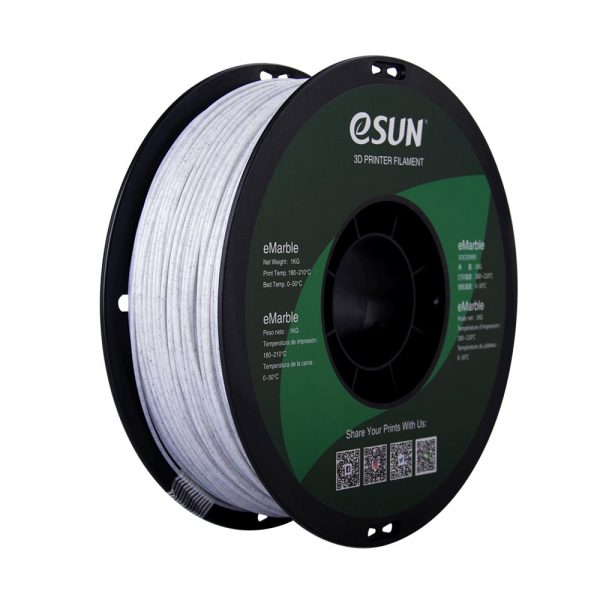 eSun eMarble PLA Filament 1.75mm 1Kg Natural 2