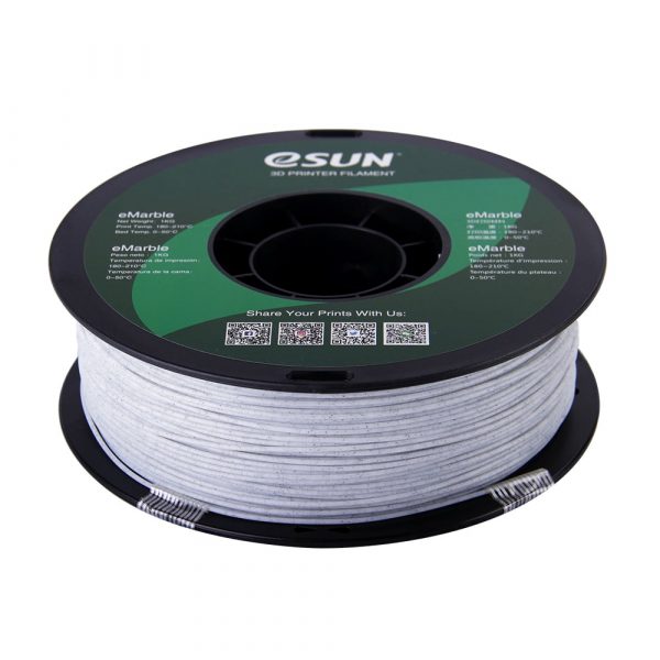 eSun eMarble PLA Filament 1.75mm 1Kg Natural 7