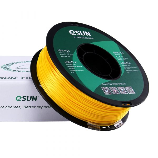 eSun eSilk PLA Filament 1.75mm 1Kg Yellow 8