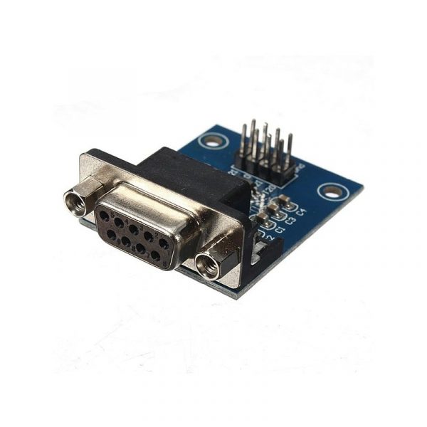 max3232 rs232 serial port to ttl converter module db9 connector 5v rs232 to ttl female serial ttl serial modules